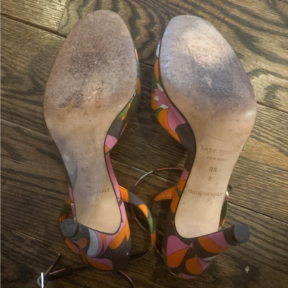 Kate Spade Y2K Floral Heels, Size 8.5 - Picture 7 of 13
